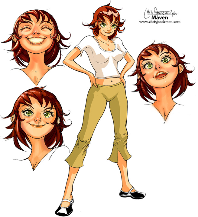 Character Concept; Maven